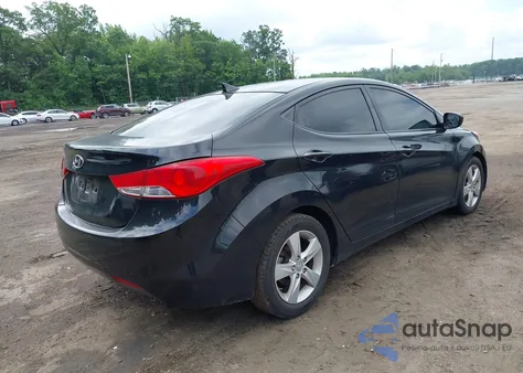 2013 Hyundai Elantra Gls from USA, damaged, VIN 5NPDH4AE1DH426834